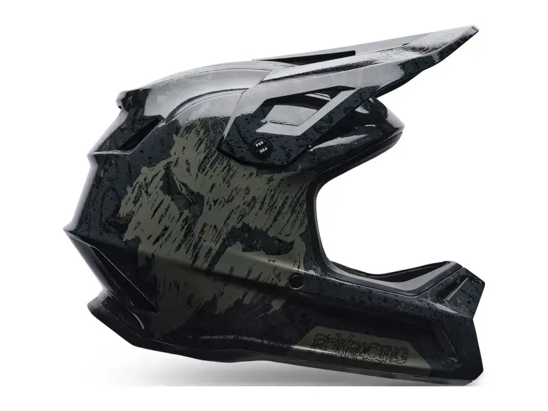 Fox Racing "Rampage RS Abyss" Fullface Helmet - Black