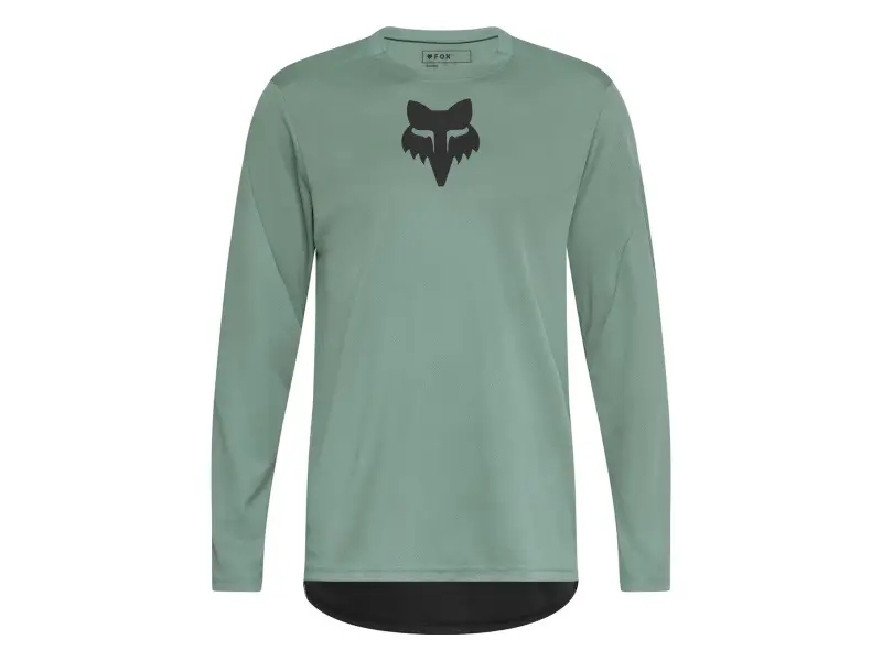 Fox Racing "Ranger Fox Head Long Sleeve" Jersey - Pine