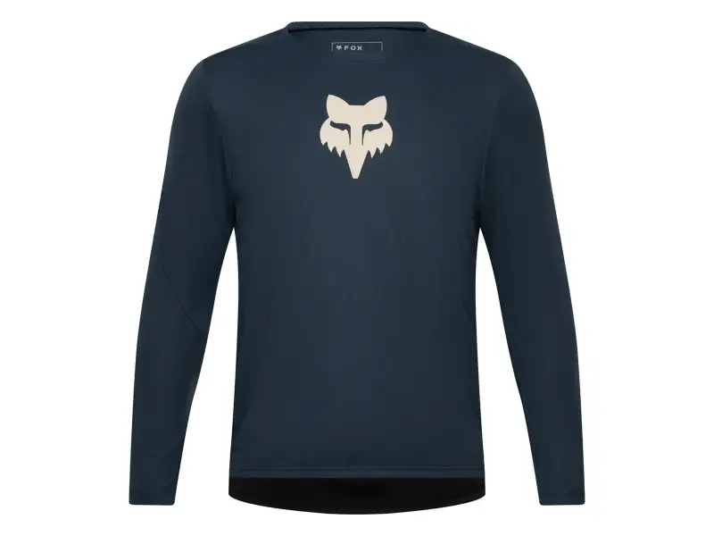 Fox Racing "Ranger Fox Head Youth Long Sleeve" Jersey - Galaxy Blue (Kids)
