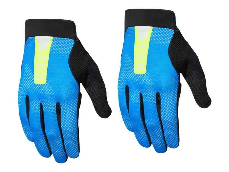 Fox Racing "Ranger Gel Tactile" Gloves - Blue Jewel