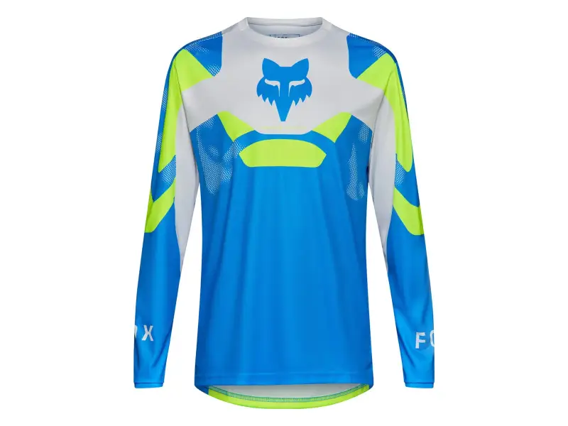 Fox Racing "Ranger Tactile Long Sleeve" Jersey - Blue Jewel