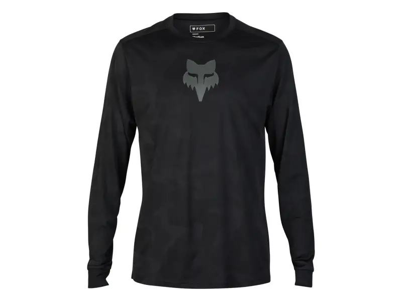 Fox Racing "Ranger TruDri Long Sleeve" Jersey - Black
