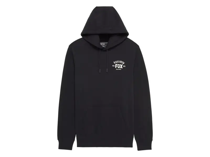Fox Racing "Slogan Fleece" Hooded Pullover - Black