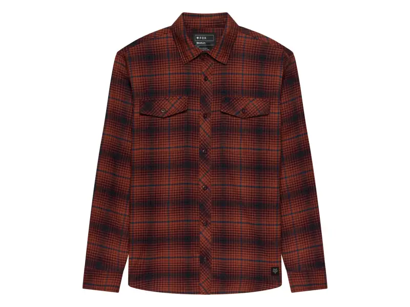 Fox Racing "Survivalist Core Flannel" Hemd - Amber Scarlet