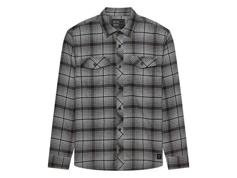 Fox Racing "Survivalist Core Flannel" Hemd - Steel Grey