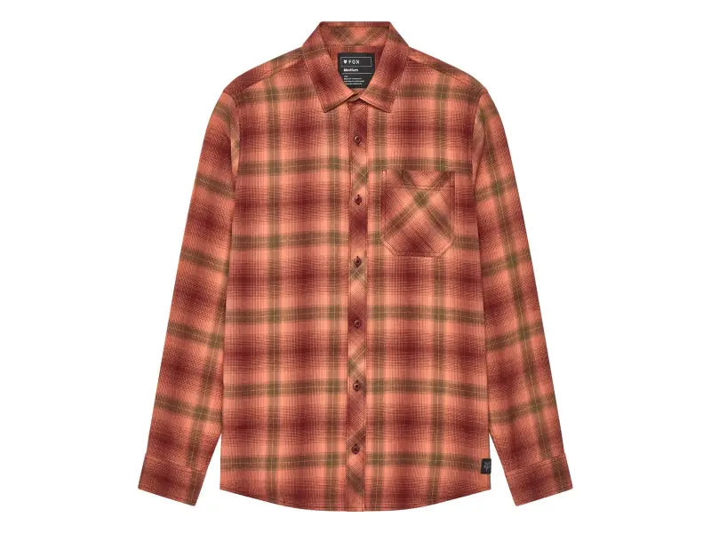 Fox Racing "Survivalist Flannel" Shirt - Rust