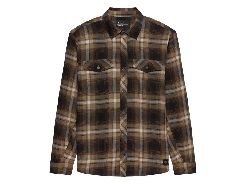 Fox Racing "Survivalist Stretch Flannel" Hemd - Brown Sugar