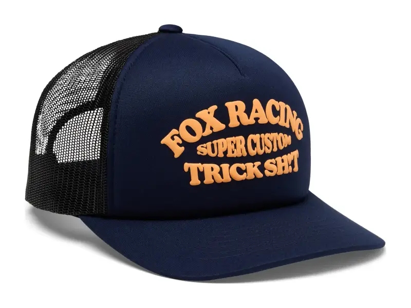 Fox Racing "Trick Mesh Trucker" Cap - Midnight
