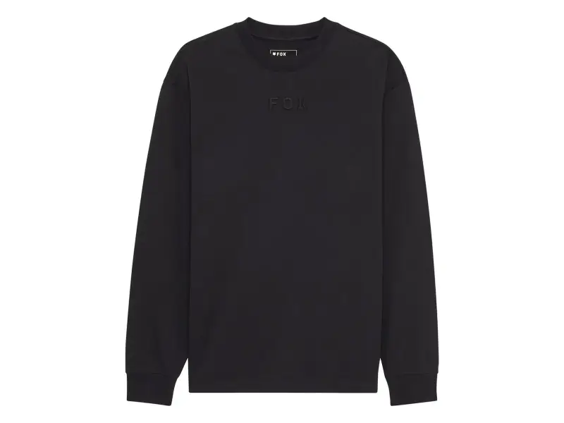 Fox Racing "Wordmark Oversized" Longsleeve - Black