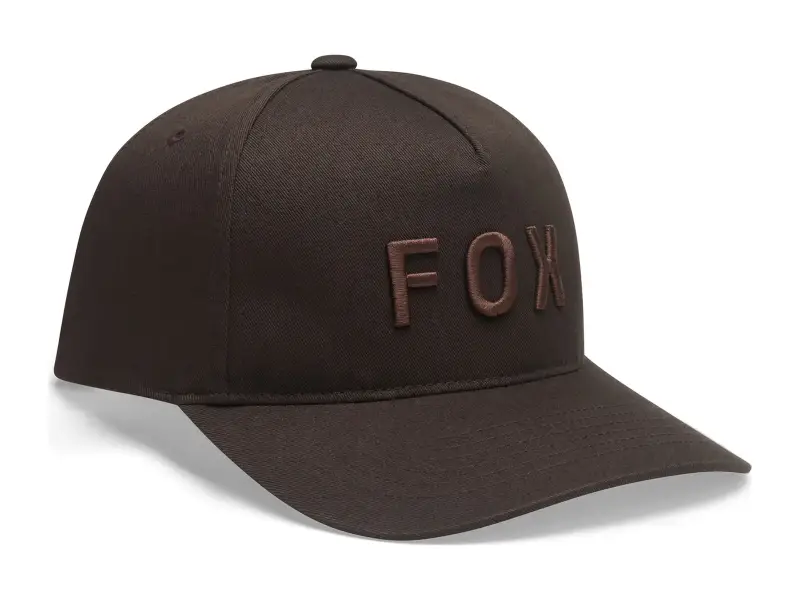 Fox Racing "Wordmark Subframe" Kappe - Cocoa