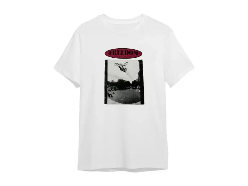 FreedomBMX "Cover" T-Shirt - White