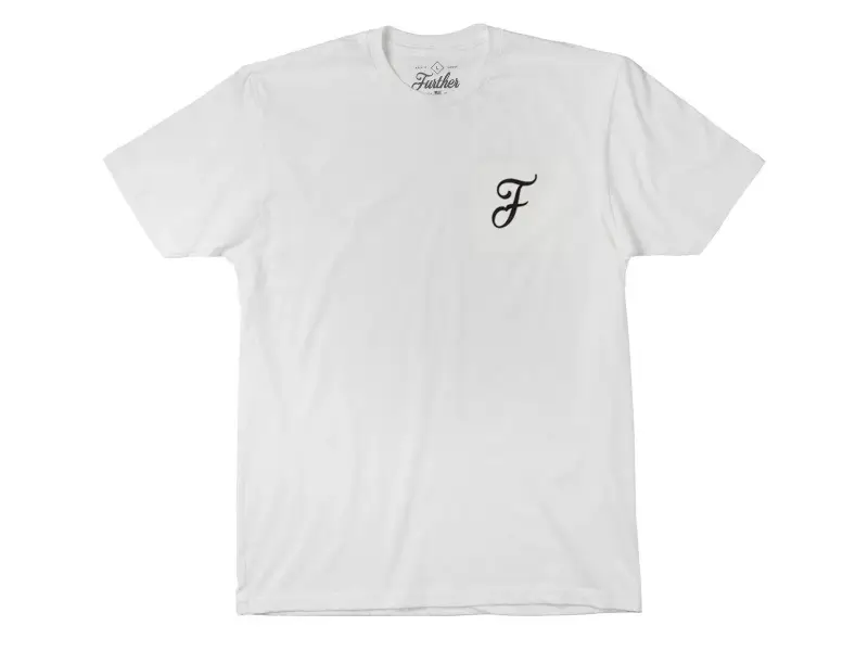 Further Brand "Casual F" T-Shirt - White