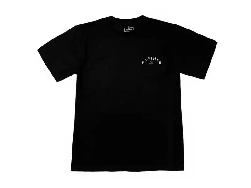 Further Brand "Leisure Sports" T-Shirt - Black