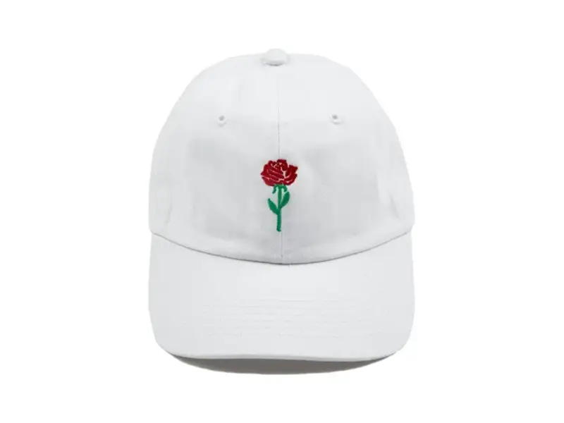 Further Brand "Rose" Cap - White