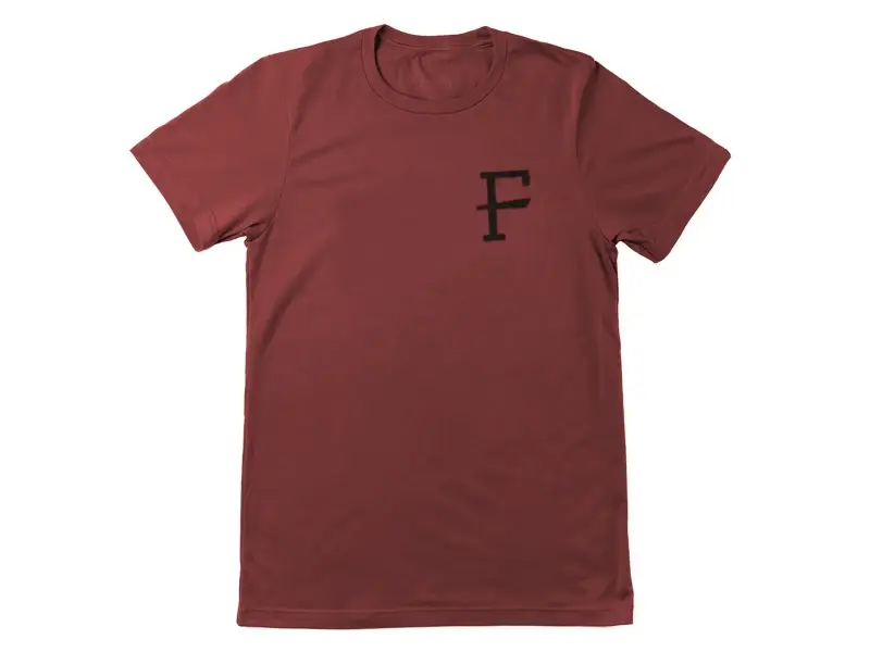 Further Brand "Slab" T-Shirt - Marron