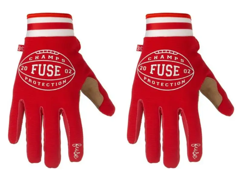 FUSE "Alpha" Handschuhe - Champs Bright Red/Off White