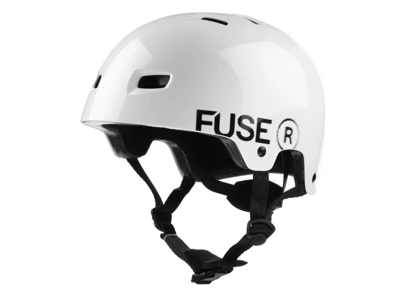 FUSE "Beta" BMX Helmet - Glossy White