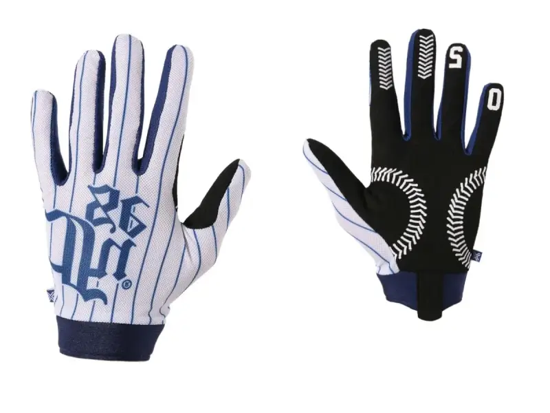 FUSE "Omega" Gloves - Ballpark White/Blue