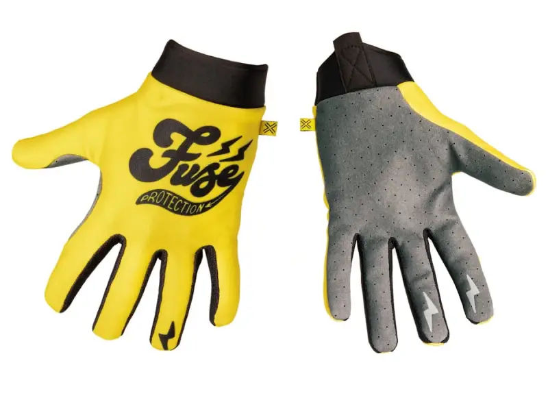 FUSE "Omega" Gloves - Cafe Yellow