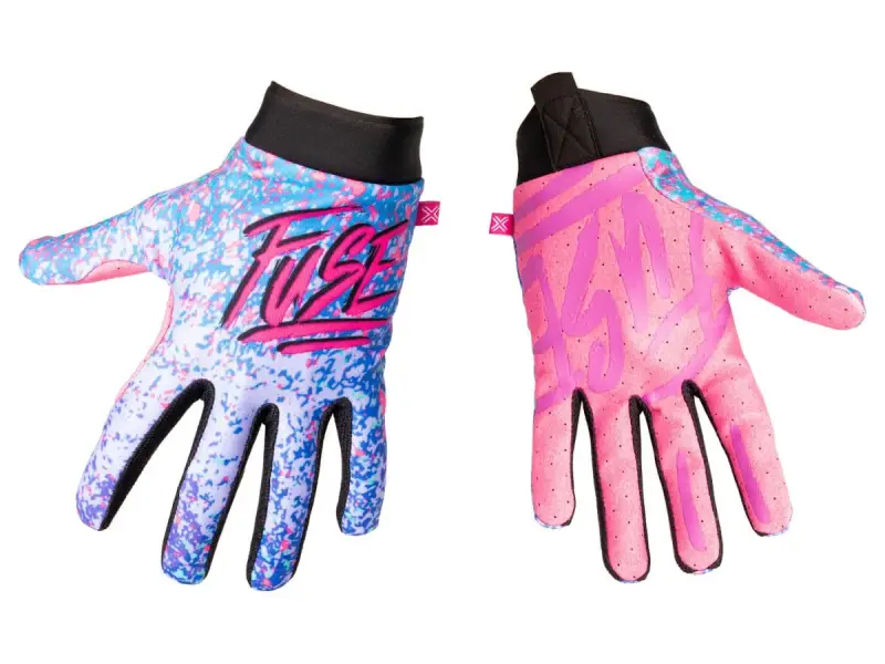 FUSE "Omega" Handschuhe - Turbo Blue/Pink
