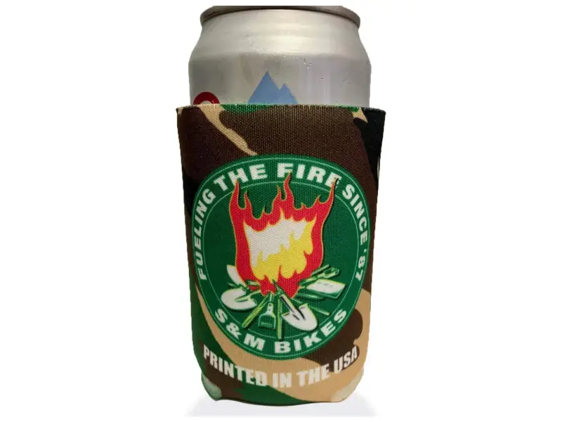 S&M Bikes "Koozie Fuel The Fire" Drink Cooler - Camo