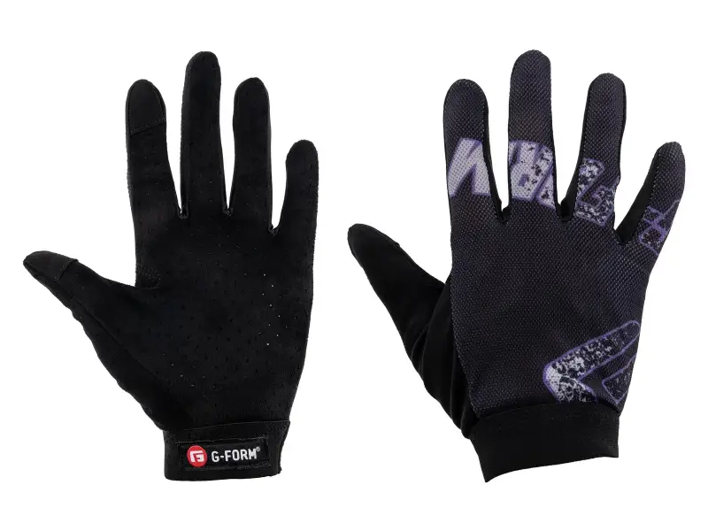G-Form "Tempo Youth" Gloves - Black/Purple (Kids)