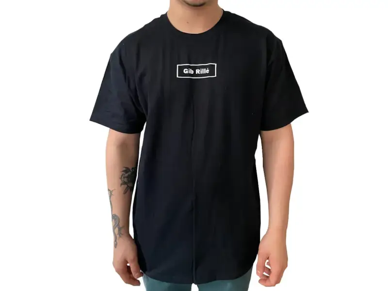 Gib Rille "Boxlogo" T-Shirt - Black