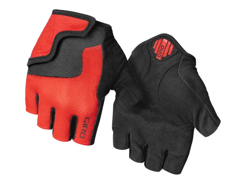 Giro "Bravo Jr." Gloves - Bright Red (Kids)