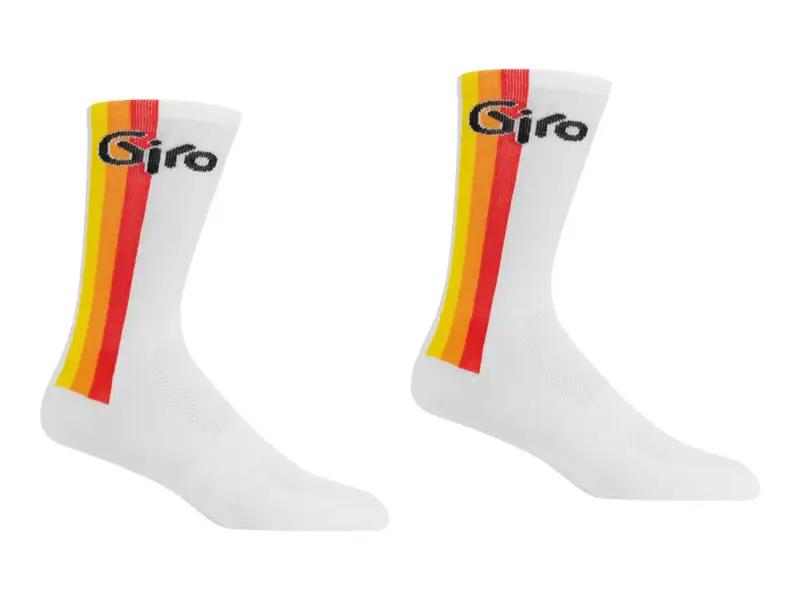 Giro "Comp Racer High Rise" Socks - 85 White