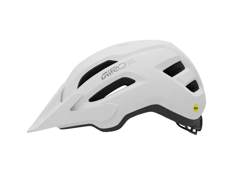 Giro "Fixture Mips II W" MTB Helm - Matte White/Chrome