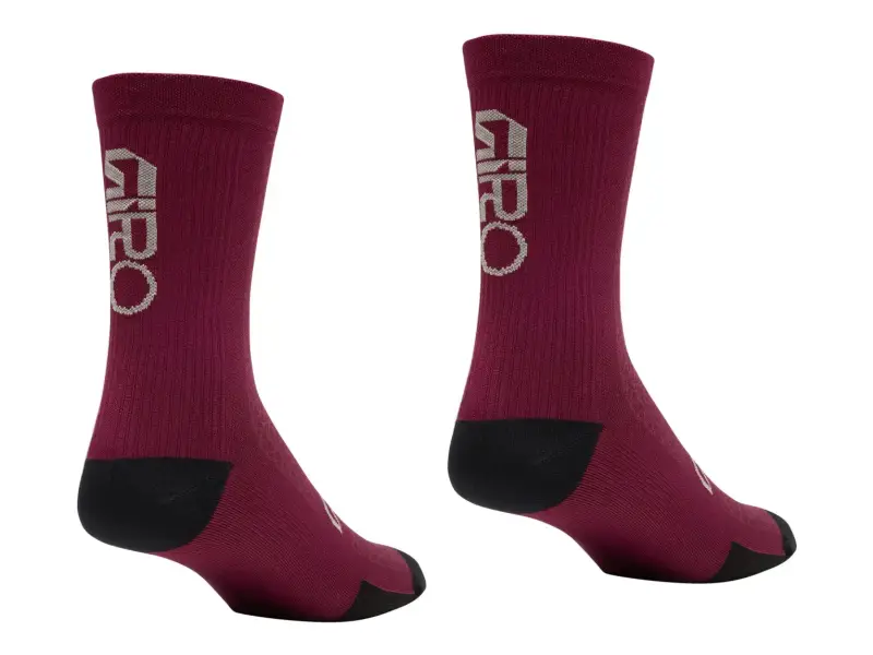 Giro "HRC Team" Socks - Dark Maroon