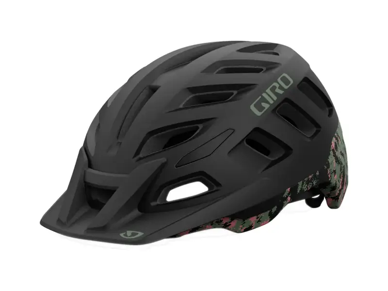 Giro "Radix Mips" MTB Helm - Matte Black Static