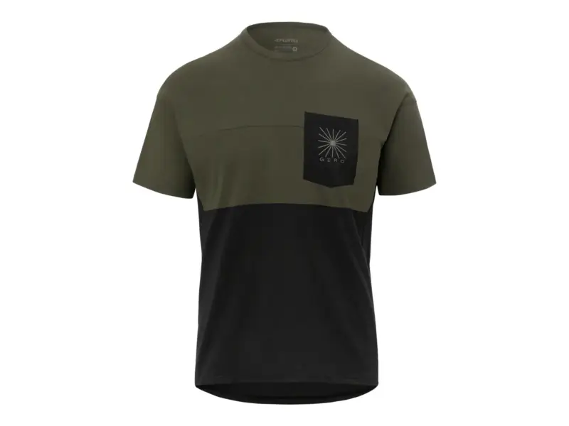 Giro "Ride" Jersey - Trail Green/Black