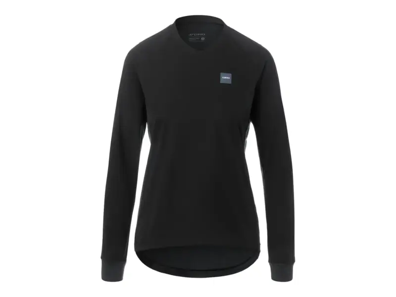 Giro "Roust LS Wind Women" Jersey - Black/Grey