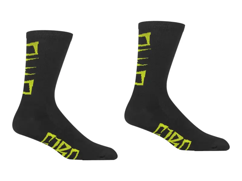 Giro "Seasonal Merino" Socks - Lime Breakdown