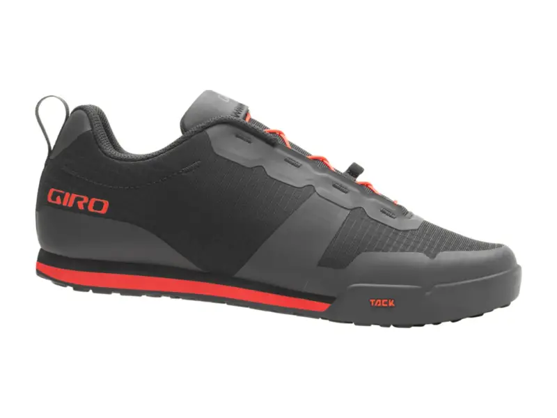 Giro "Tracker Fastlace" MTB Shoes - Black/Bright Red