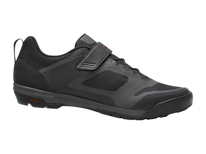 Giro "Ventana Fastlace" MTB Shoes - Black/Dark Shadow