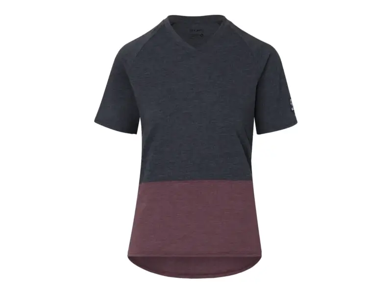 Giro "Arc Women" Jersey - Charcoal/Maroon