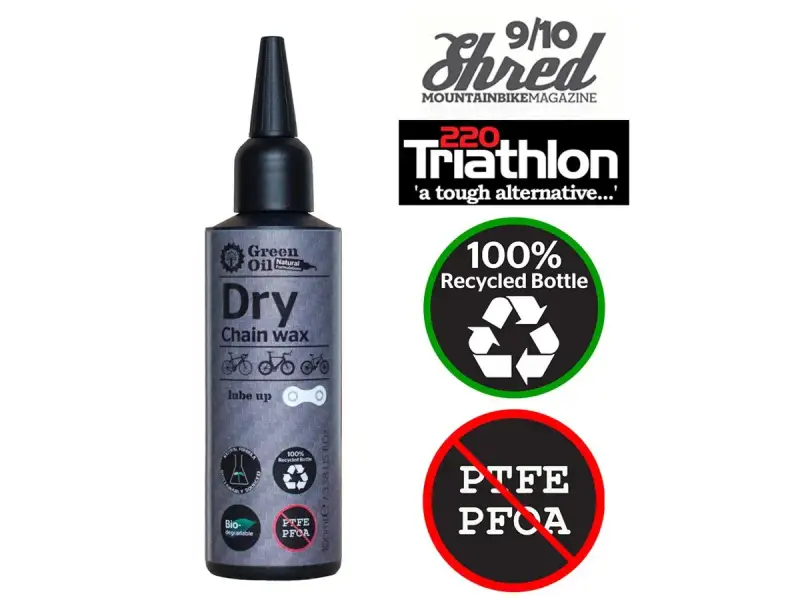 Green Oil "Dry" Chain Wax (100ml)