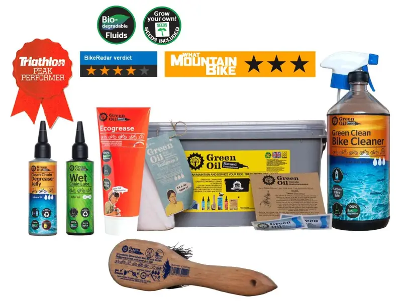 Green Oil "Eco Rider Deluxe" Reiniger Set