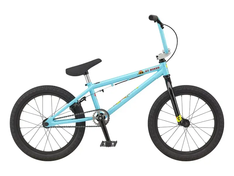 GT Bikes "Junior Performer 18" BMX Bike - 18 Inch - Aqua