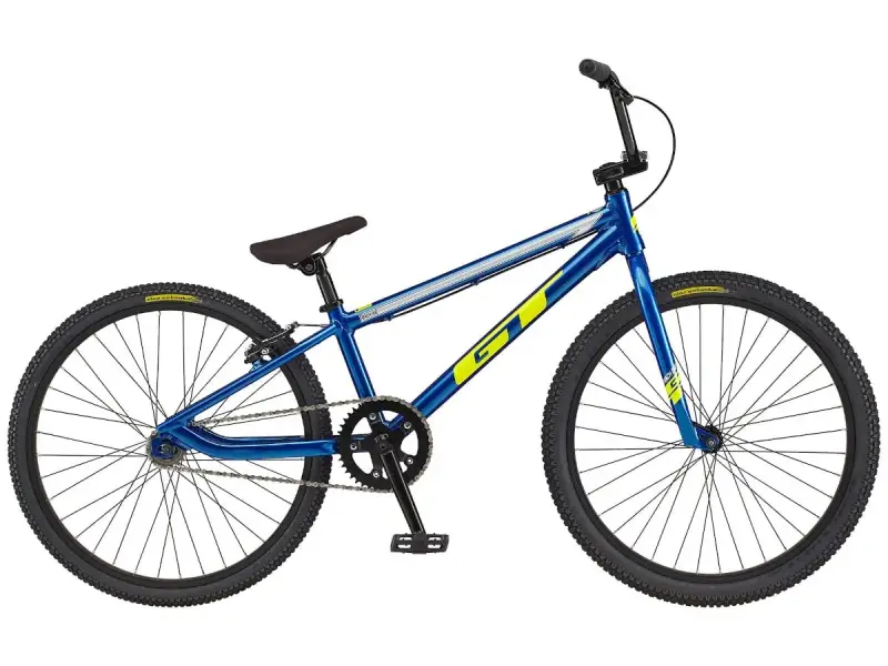 GT Bikes "Mach One Pro 24" BMX Race Bike - 24 Inch - Glossy Blue