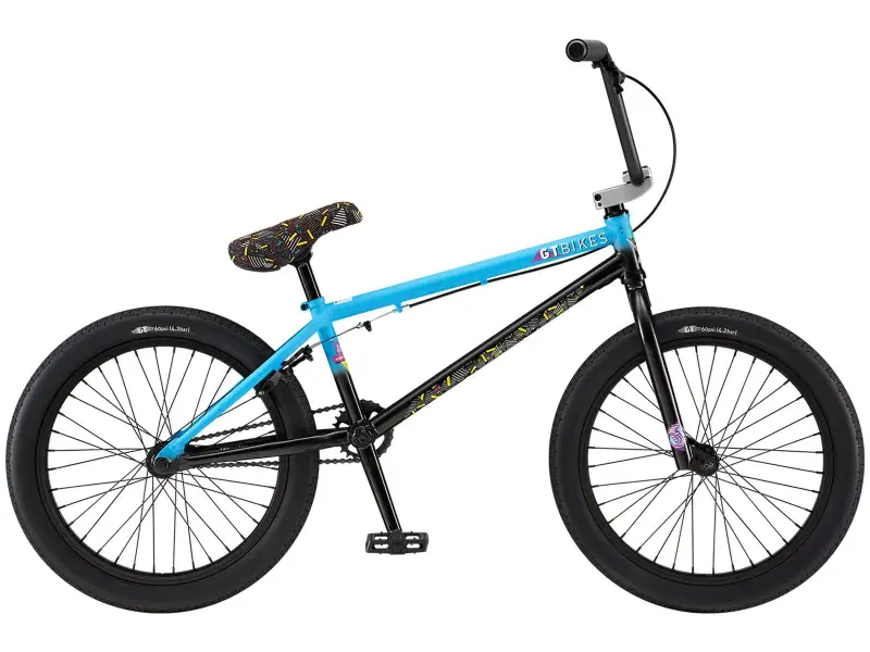 GT Bikes "Mercado Team" 2019 BMX Rad - Black / Cyan - LHD