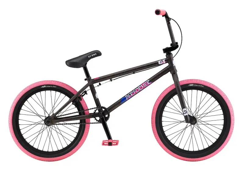 GT Bikes "Performer" 2019 BMX Rad - Black/Pink