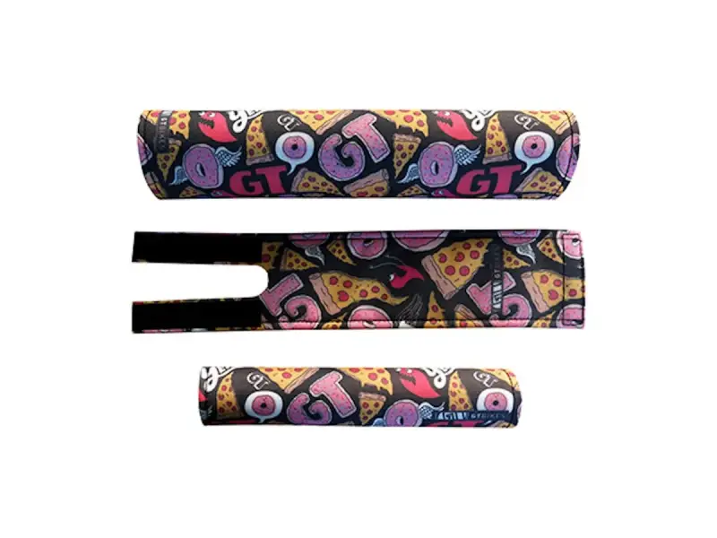 GT Bikes Pad Set - Junk Food/Black