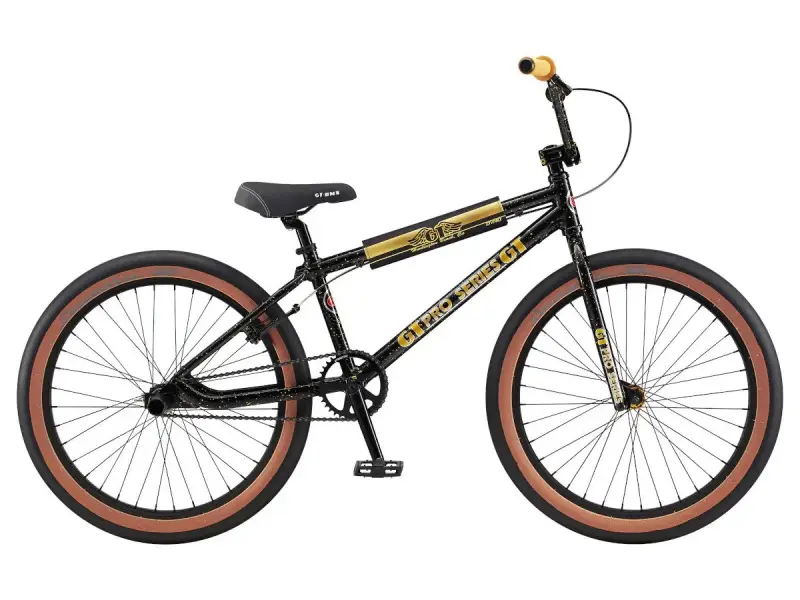 GT Bikes "Pro Series Heritage 24" 2020 BMX Cruiser Bike - Gold/Black - 24 Zoll