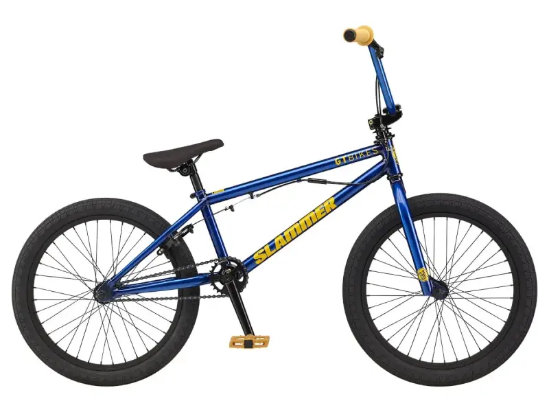GT Bikes "Slammer" 2021 BMX Rad - Electric Blue