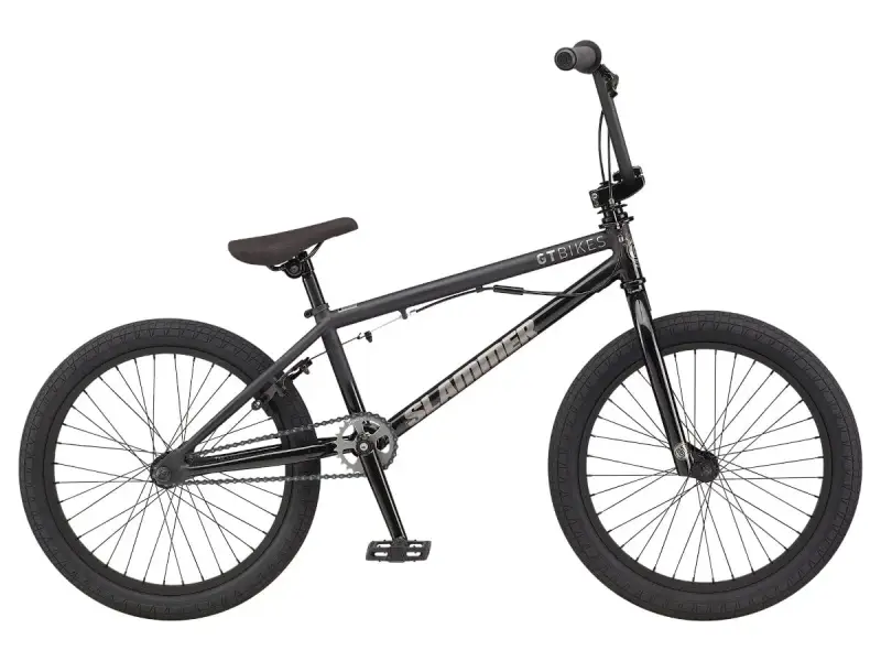 GT Bikes "Slammer" 2021 BMX Rad - Matt/Glossy Black Fade