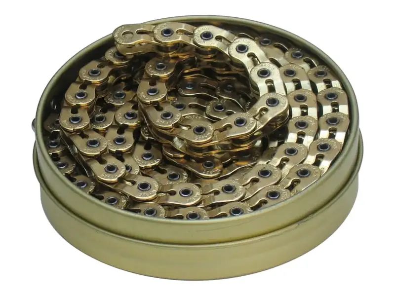 Gusset "Bling Slink" Half Link Chain - 1/2" x 1/8"