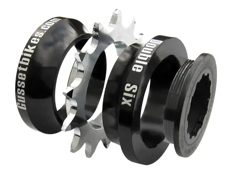 Gusset "Double Six" MTB Single Speed Kit - 12T